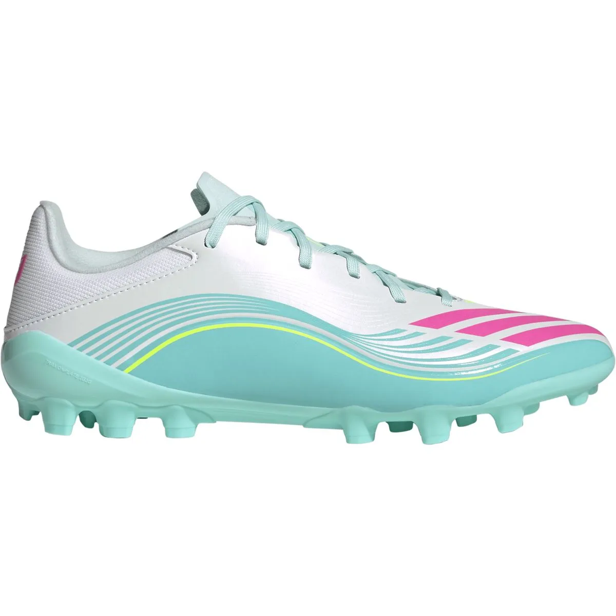 F50 Messi League 2G/3G AG Nockenschuhe, weiß, Größe 40 ⅔ 40 ⅔