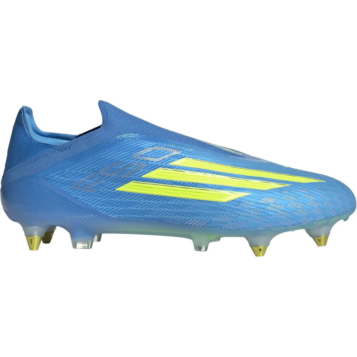 F50 Elite Laceless SG Stollenschuhe, blau, Größe 44 ⅔ 44 ⅔