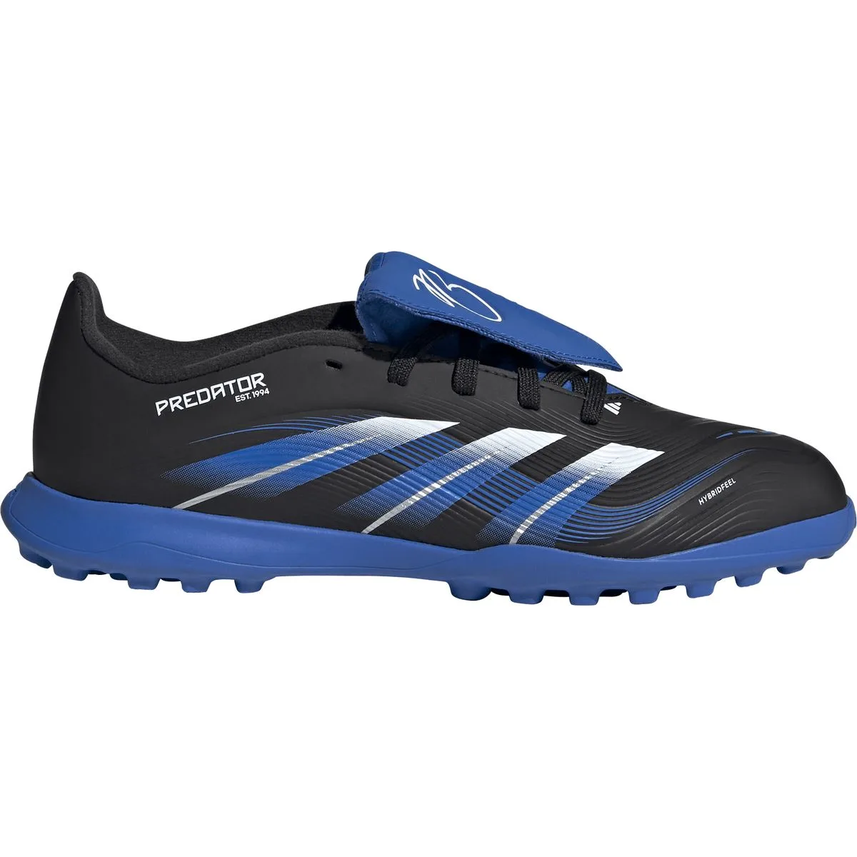 Predator League Fold-Over Tongue TF Jude Bellingham Kinder Multinockenschuhe, schwarz, Größe 36 36