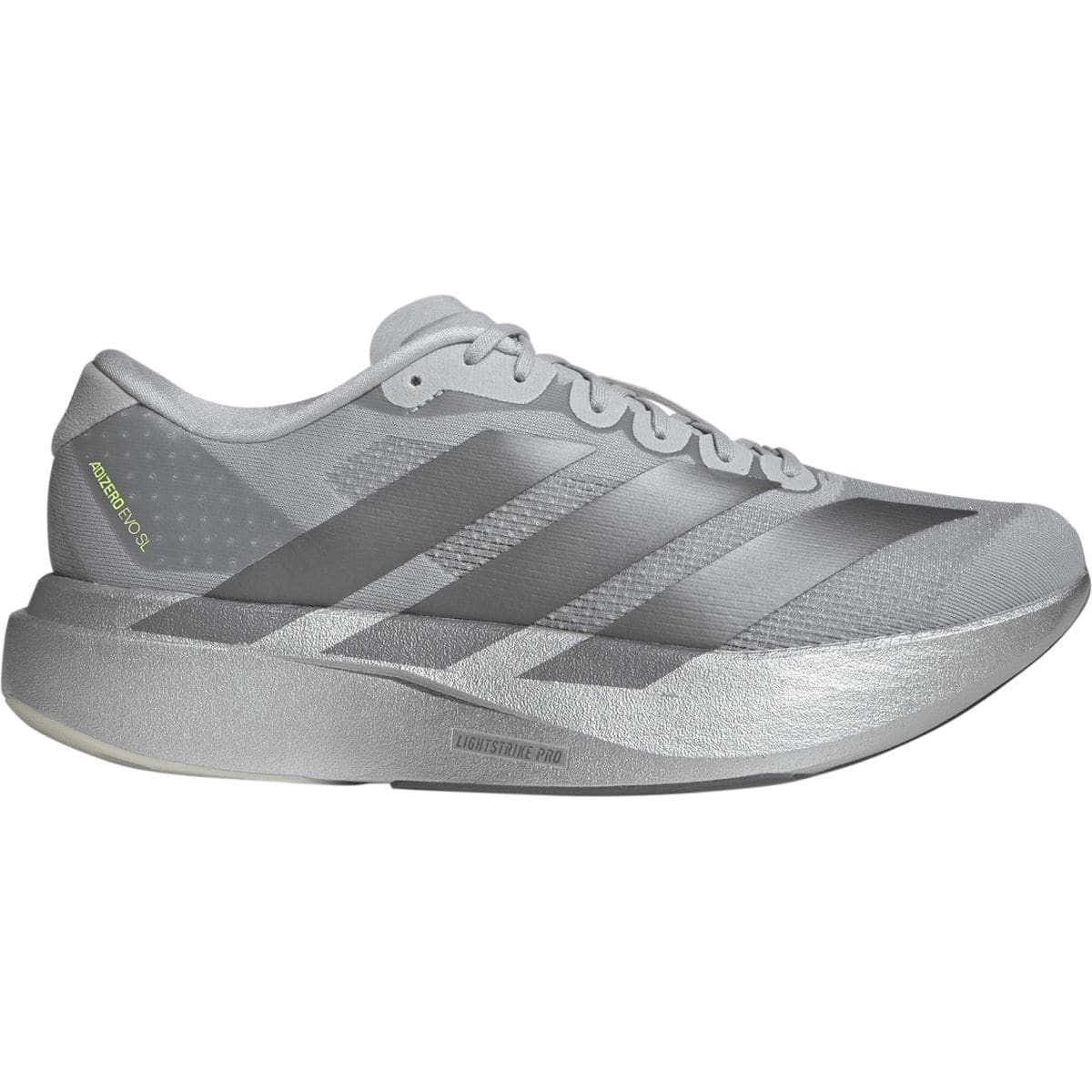 Adizero Evo SL Herren Laufschuhe, silber, Größe 44 ⅔ 44 ⅔