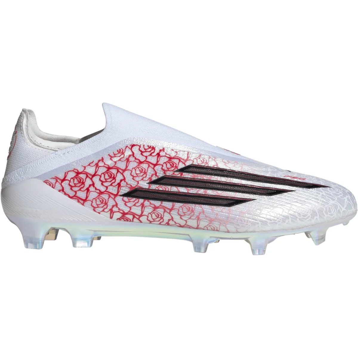 F50 Elite Laceless FG Lamine Yamal Nockenschuhe, weiß, Größe 47 ⅓ 47 ⅓