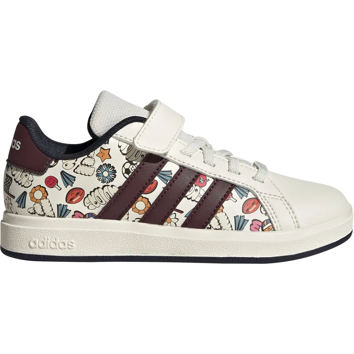 Grand Court 2.0 Kinder Freizeitschuhe, weiß, Größe 33 33