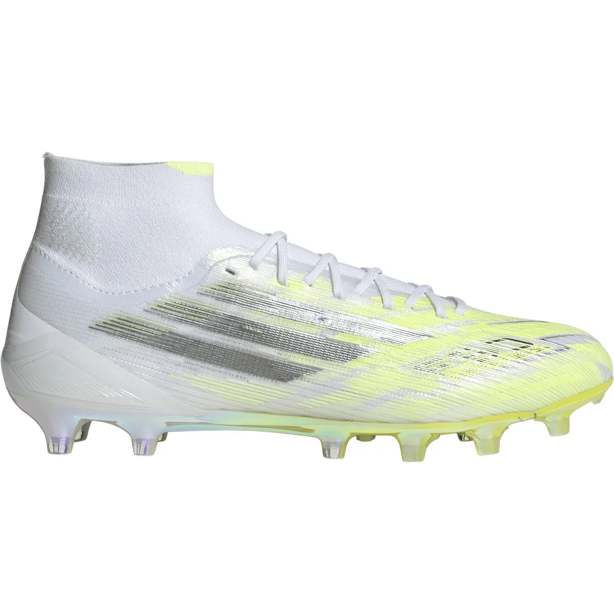 F50 Sparkfusion Elite FG/AG Damen Nockenschuhe, weiß, Größe 44 44