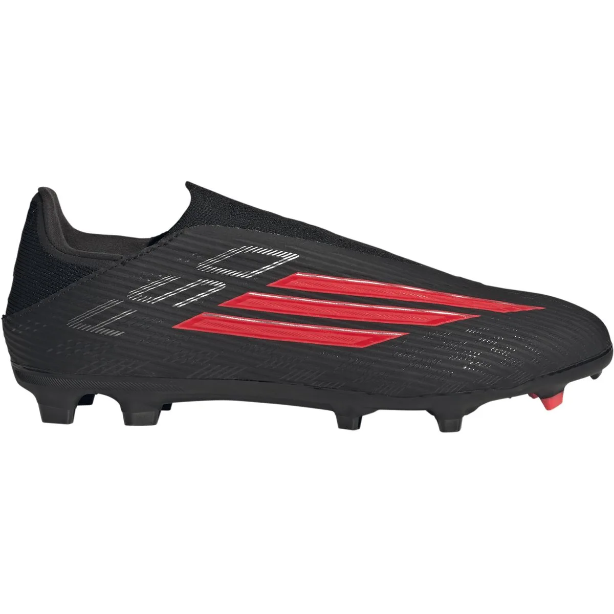 F50 League Laceless FG/MG Nockenschuhe, schwarz, Größe 44 ⅔ 44 ⅔