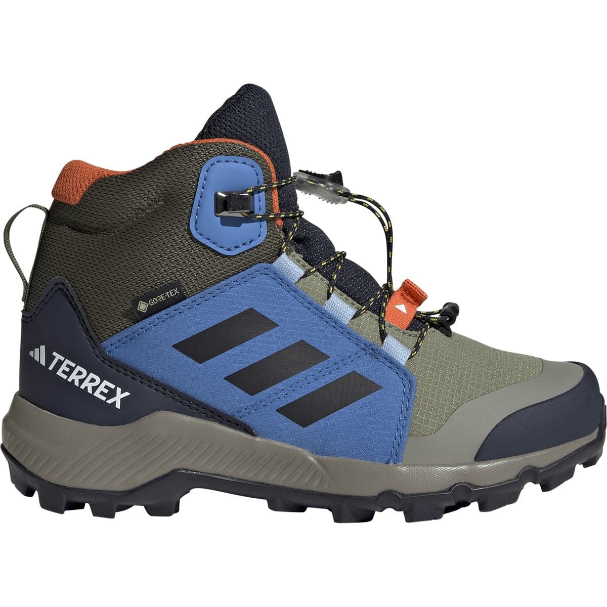 Terrex Mid Gore-Tex Kinder Multifunktionsschuhe, grün, Größe 38 ⅔ 38 ⅔