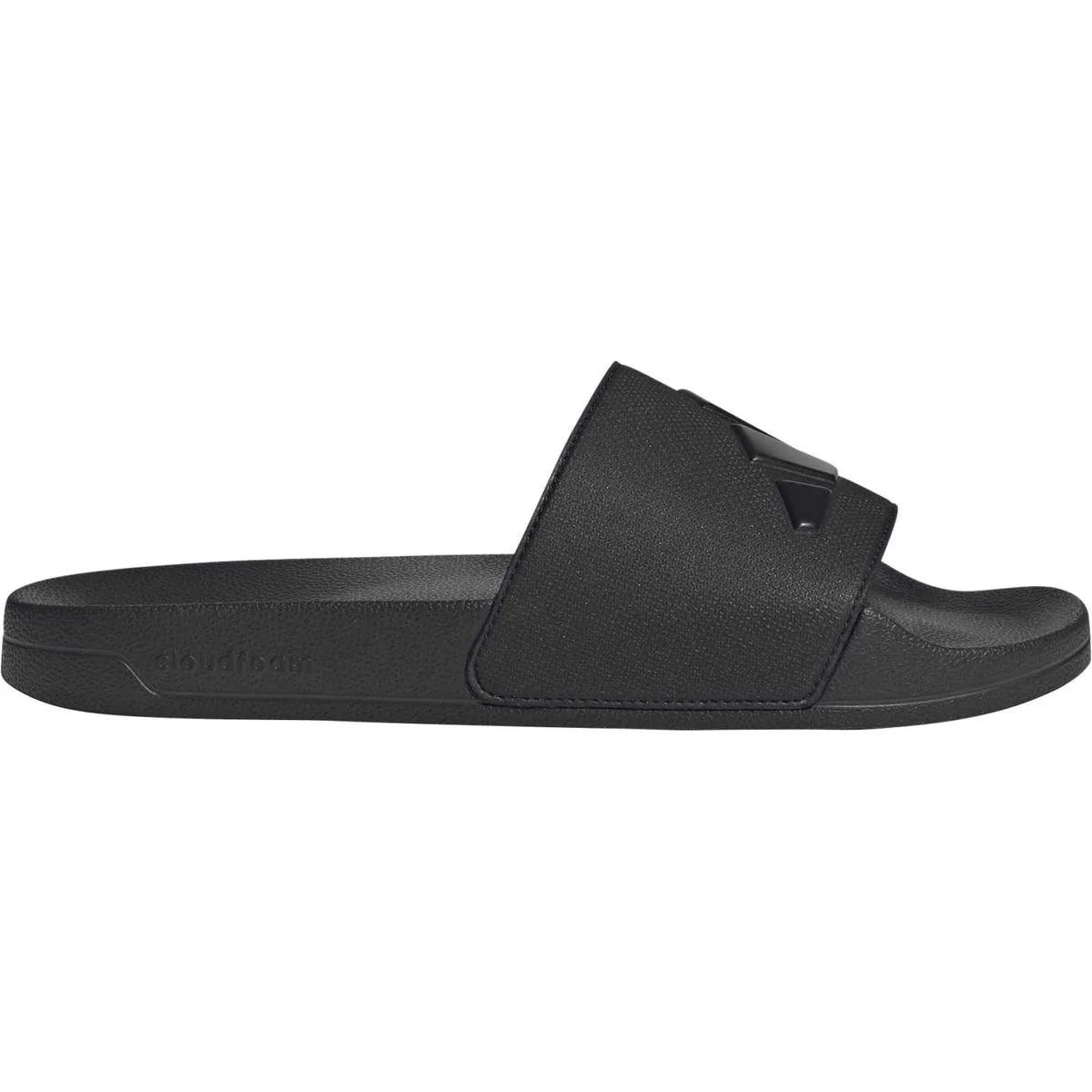 Adilette Shower Slides Badeslipper, schwarz, Größe 39 ⅓ 39 ⅓