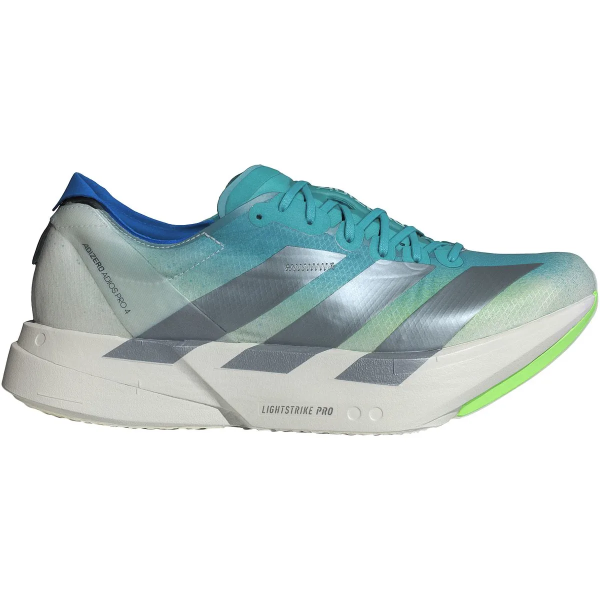 Adizero Adios Pro 4 Herren Laufschuhe, blau, Größe 44 ⅔ 44 ⅔