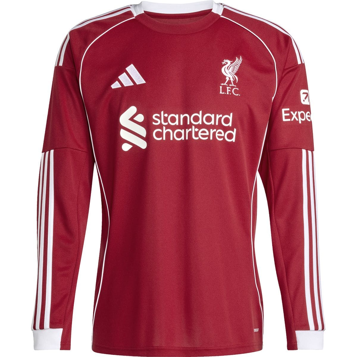 Liverpool FC 25/26 Home Langarm Herren Trikot, rot S