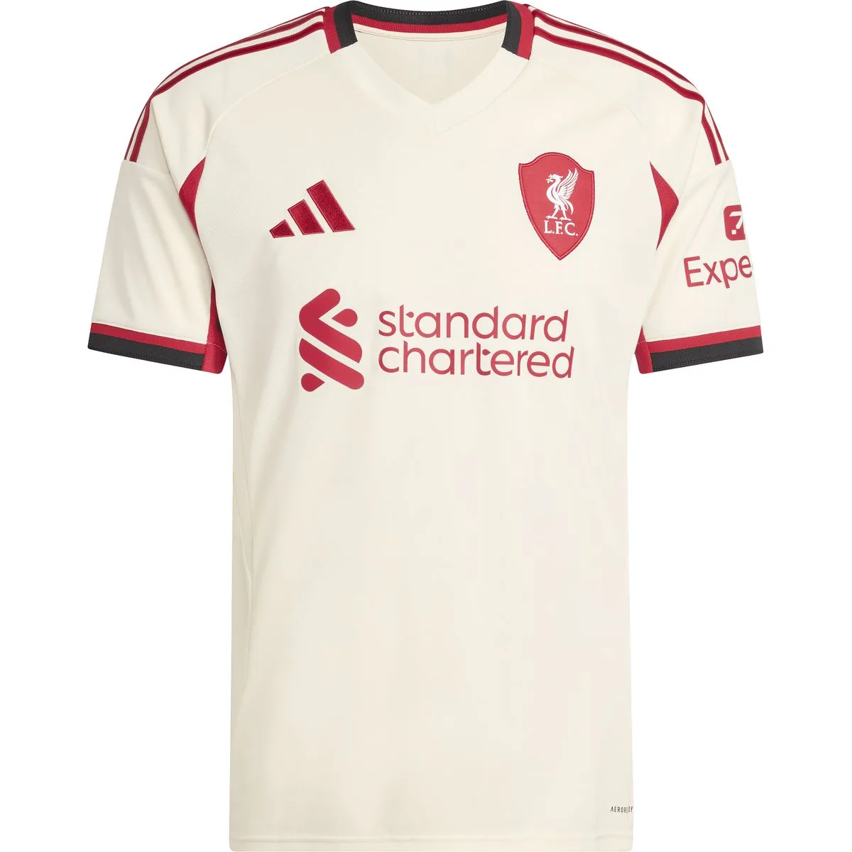 Liverpool FC 25/26 Away Herren Trikot, weiß M