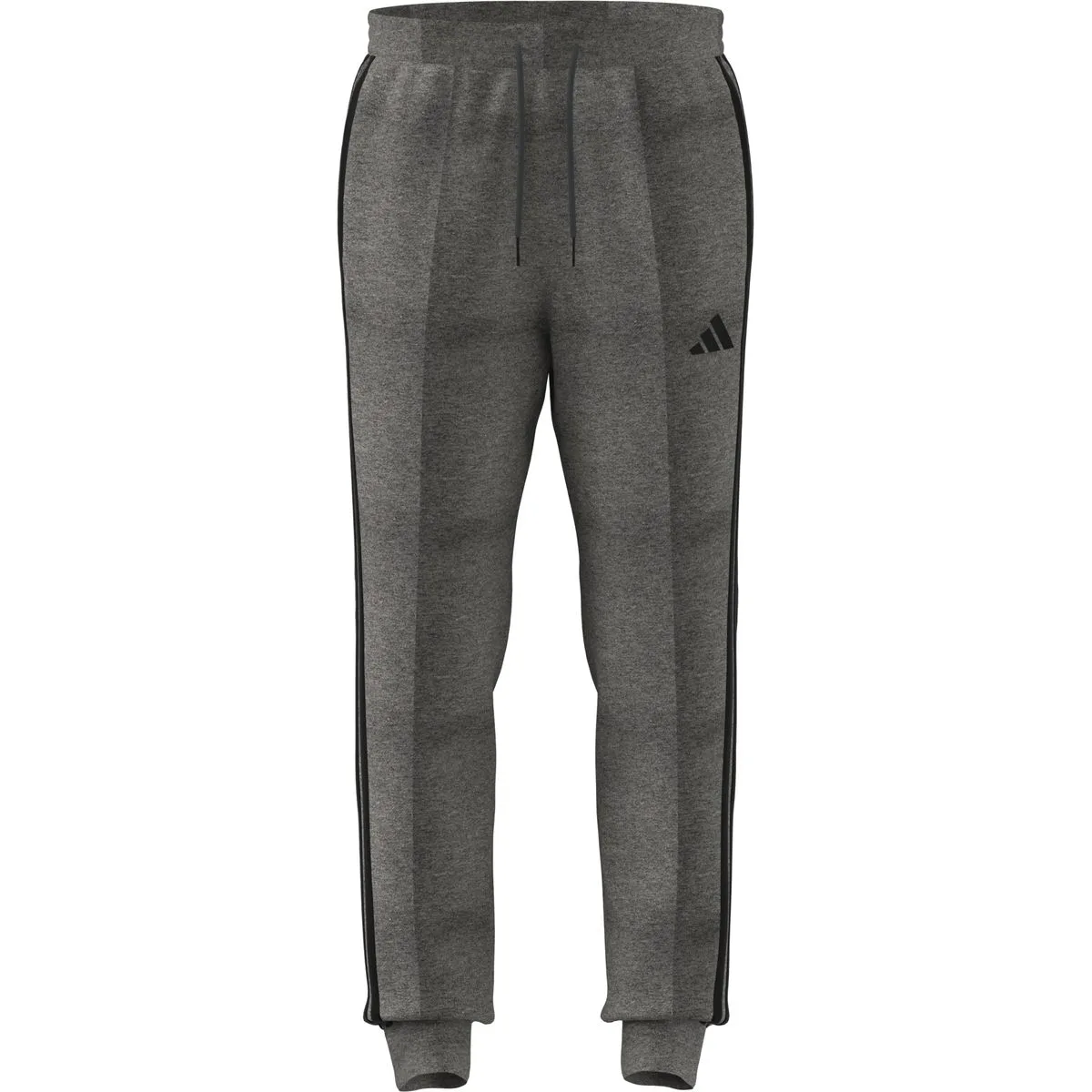 Essentials 3-Streifen Fleecehose Herren Hose, grau S