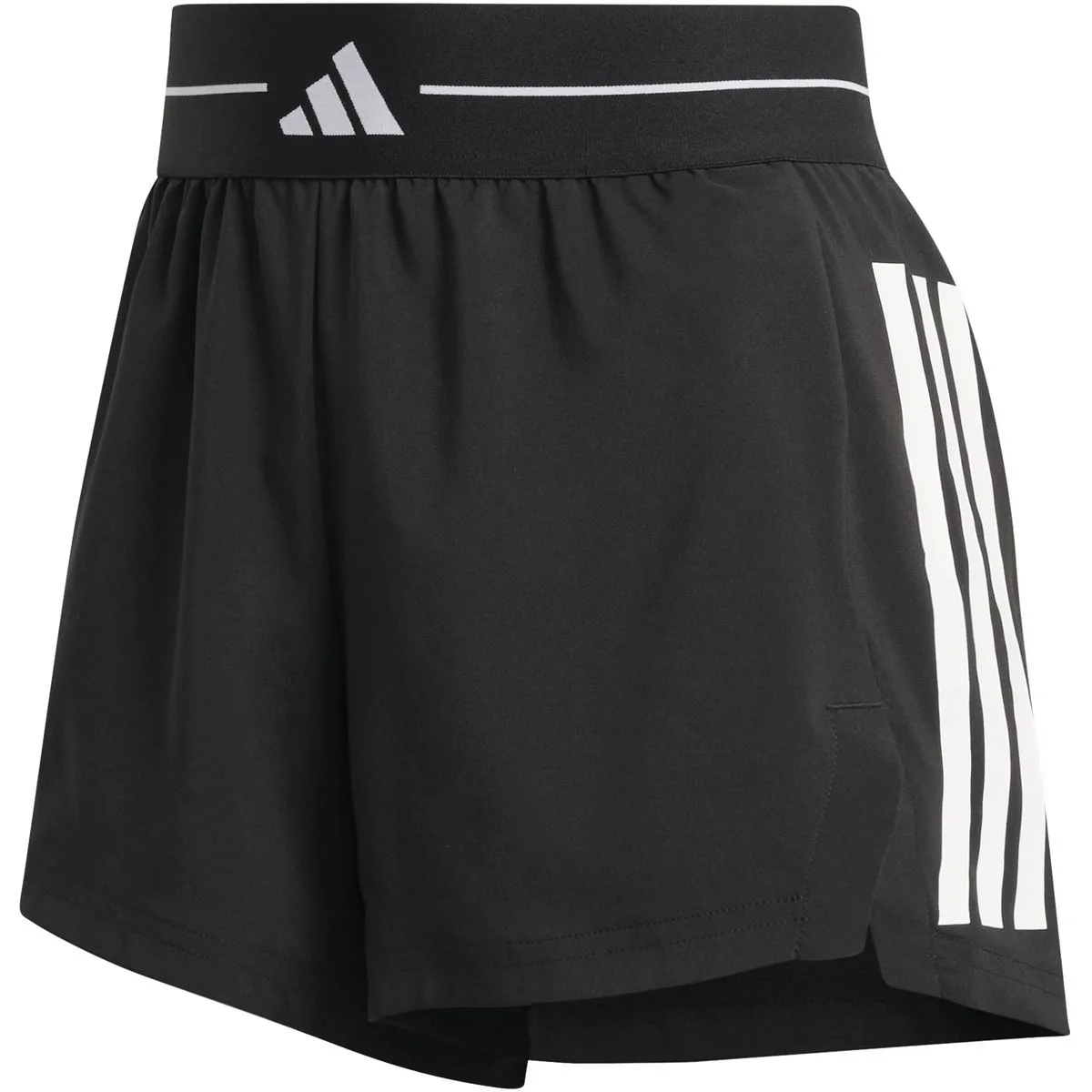 Hyperglam 3-Stripes Woven Damen Shorts, schwarz XL
