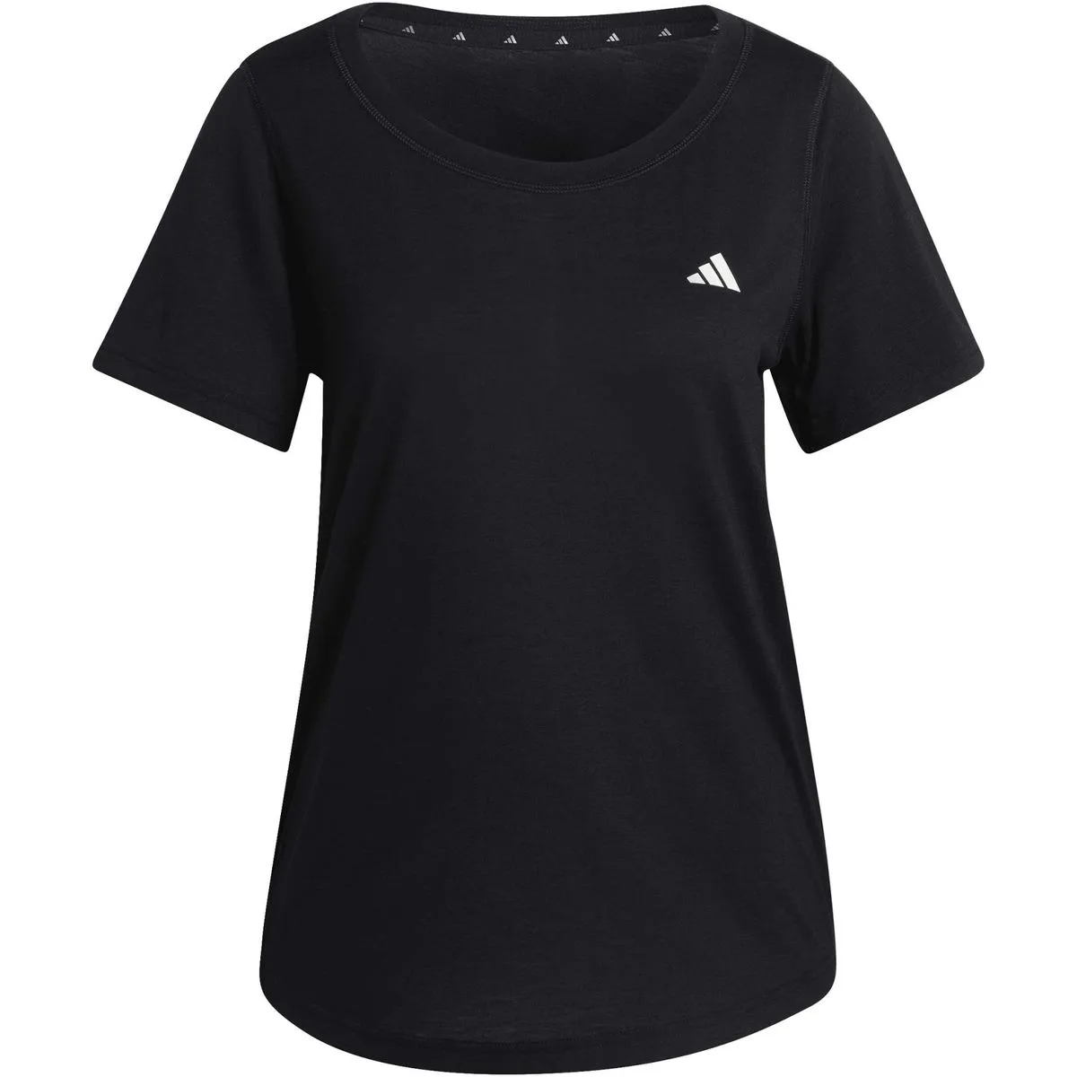 Workout Essentials Scoop Neck Damen T-Shirt, schwarz L