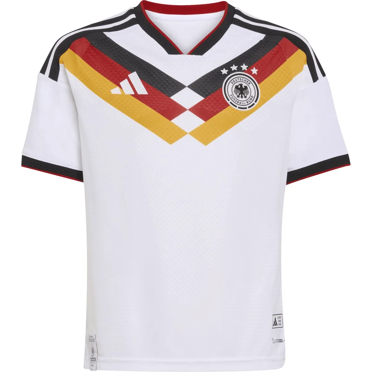 adidas Kindertrikot Germany 26 Home Authentic – Weiß (001A) 128
