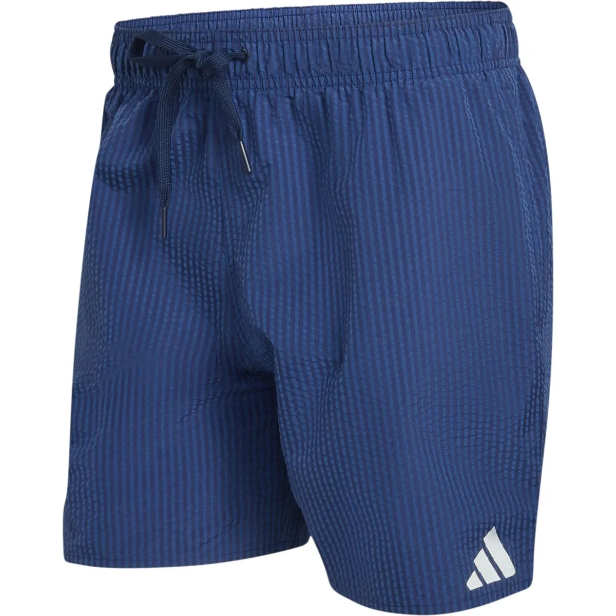 Seersucker Stripy Swim 5-Inch Herren Badehose, blau L