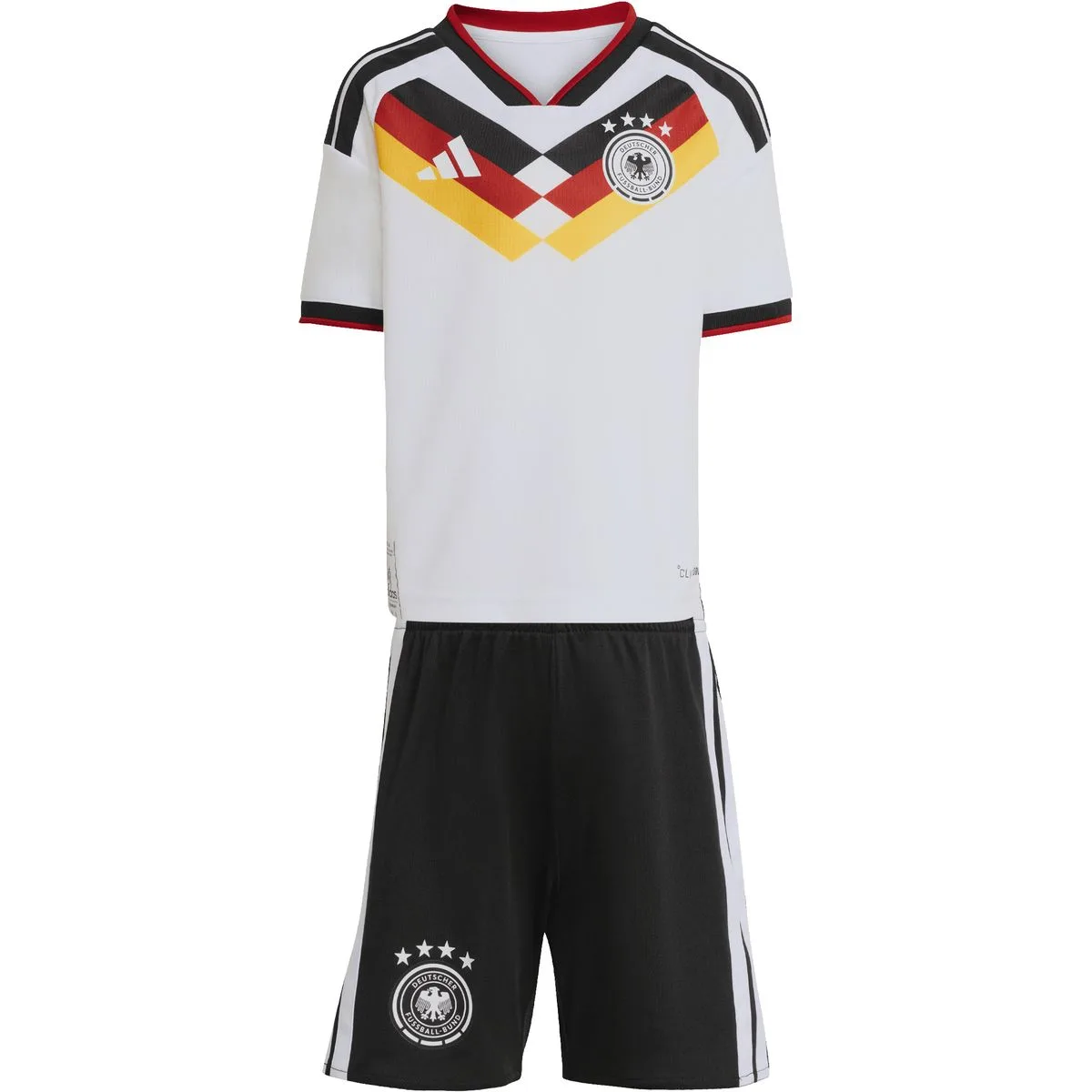 Adidas Germany 26 Home Set Kinder Trainingsbekleidung, weiß