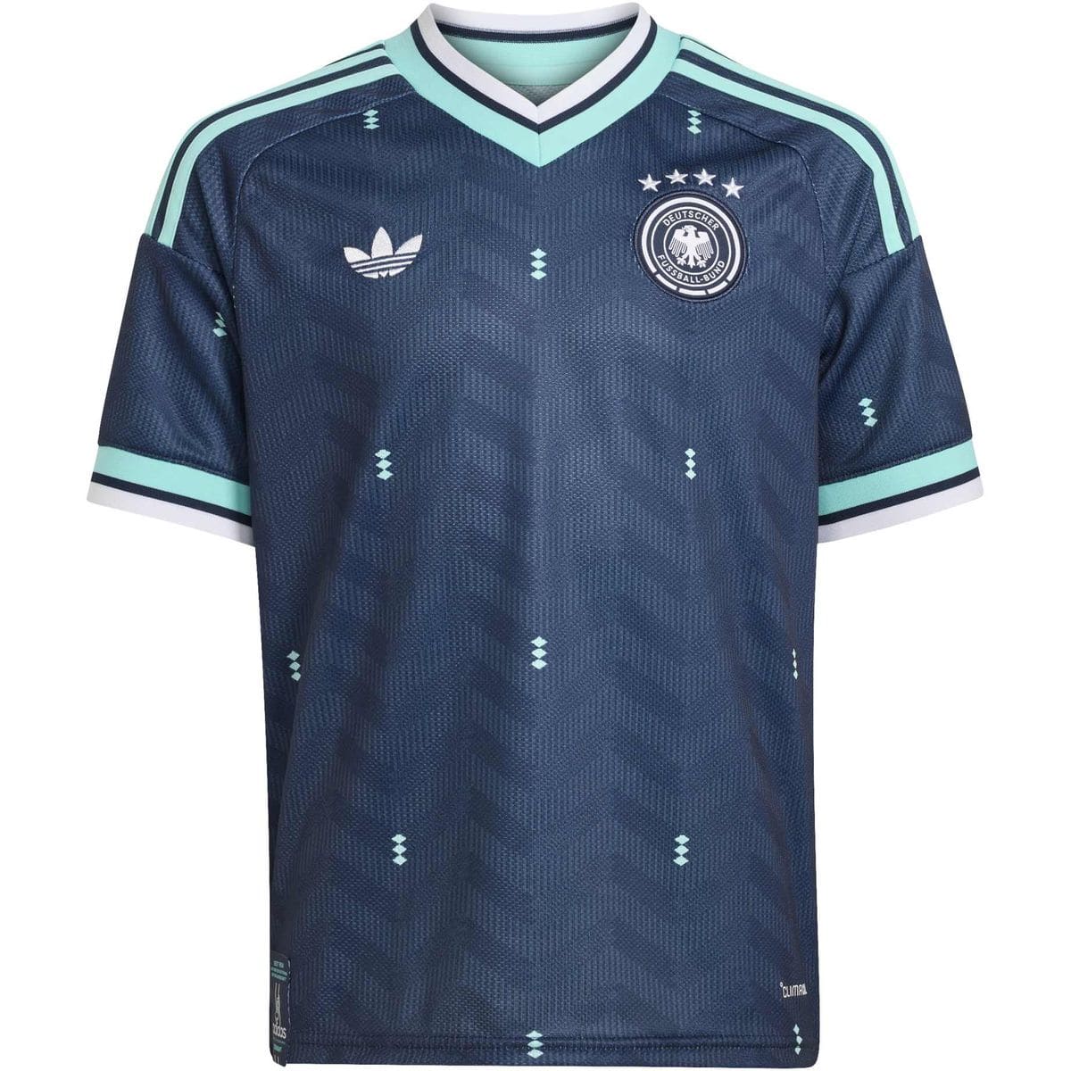 Deutschland 2026 Away Kinder Trikot, blau 176