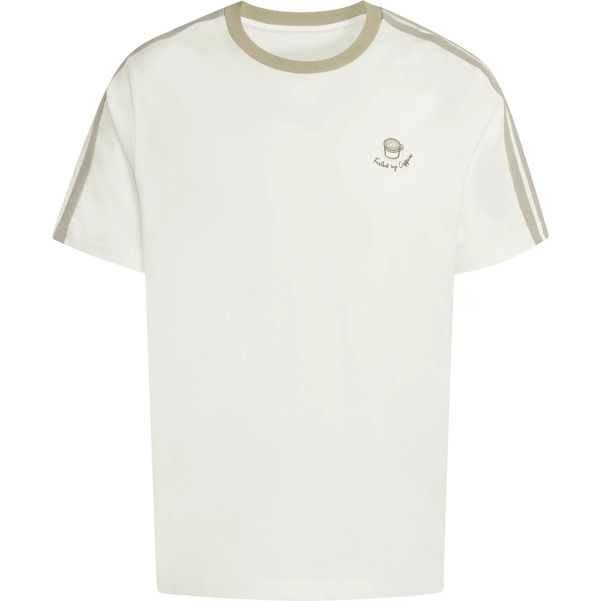 LUX Coffee Cafe CUP Graphic T-Shirt Herren T-Shirt, weiß M