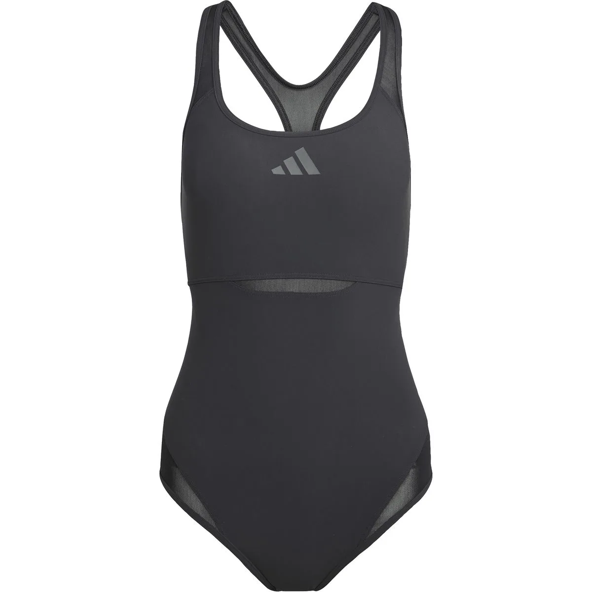 Lanelux Y-Back Mesh Swimsuit Damen Badeanzug, schwarz 38