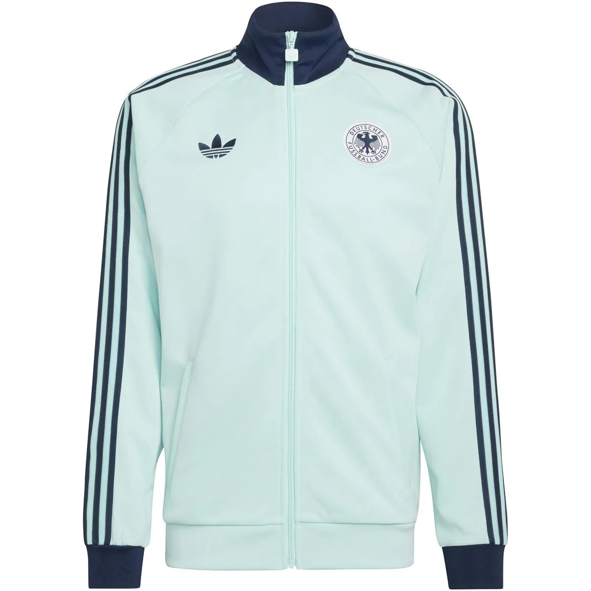 Deutschland 2026 Originals Herren Fußballjacke, türkis XL