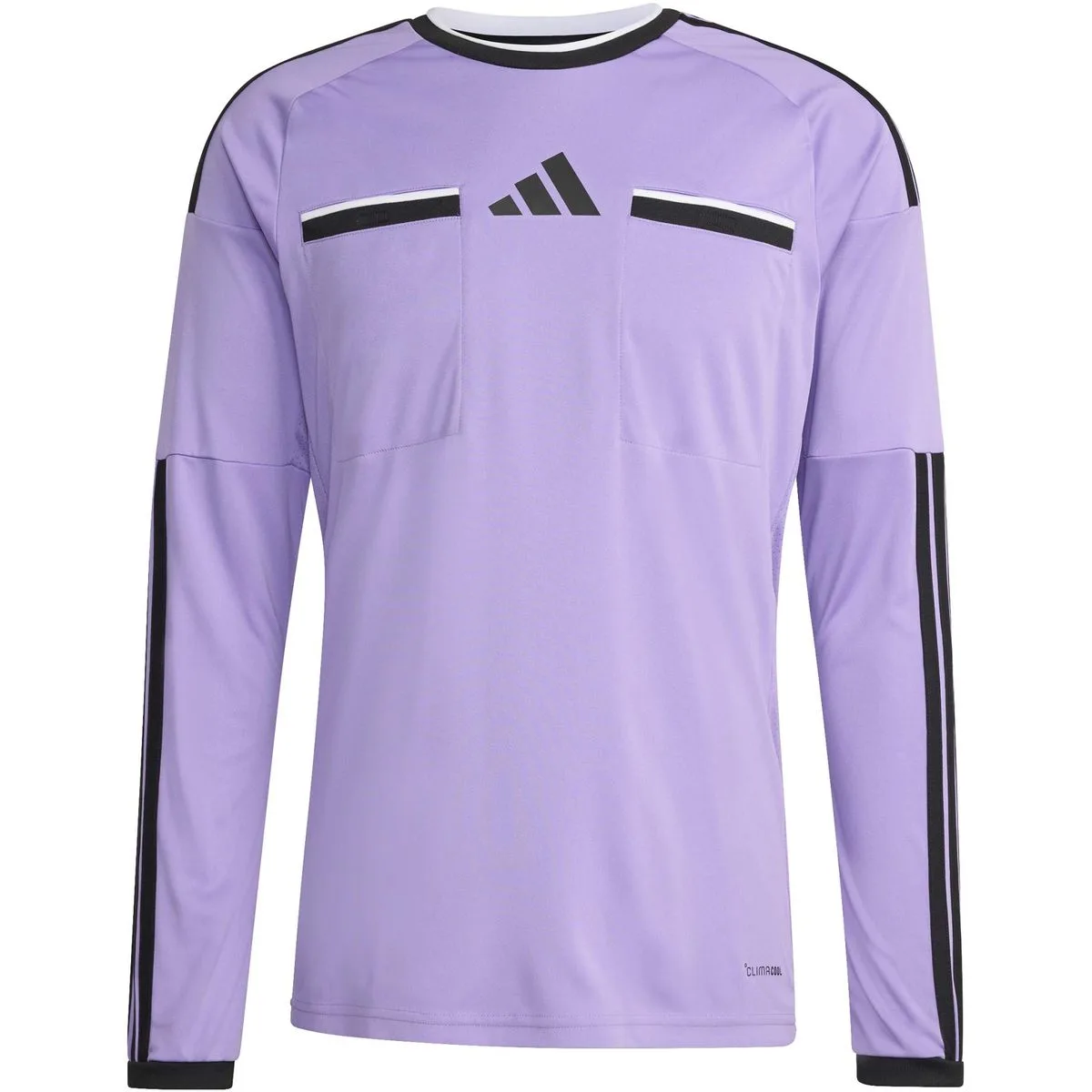 Referee 26 Jersey Long Sleeve Herren Schiedsrichterhemd, lila 2XL