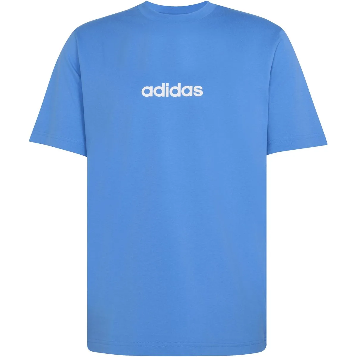 Essentials Linear Single Herren T-Shirt, blau 2XL
