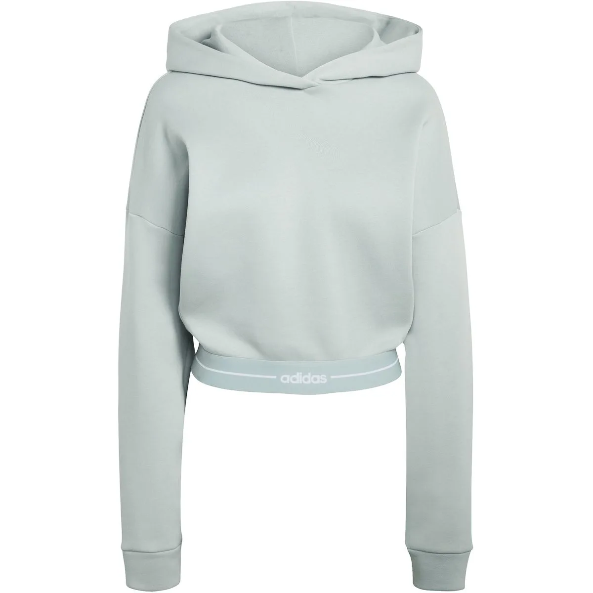 Hyperglam Cropped Damen Kapuzensweater, grün S
