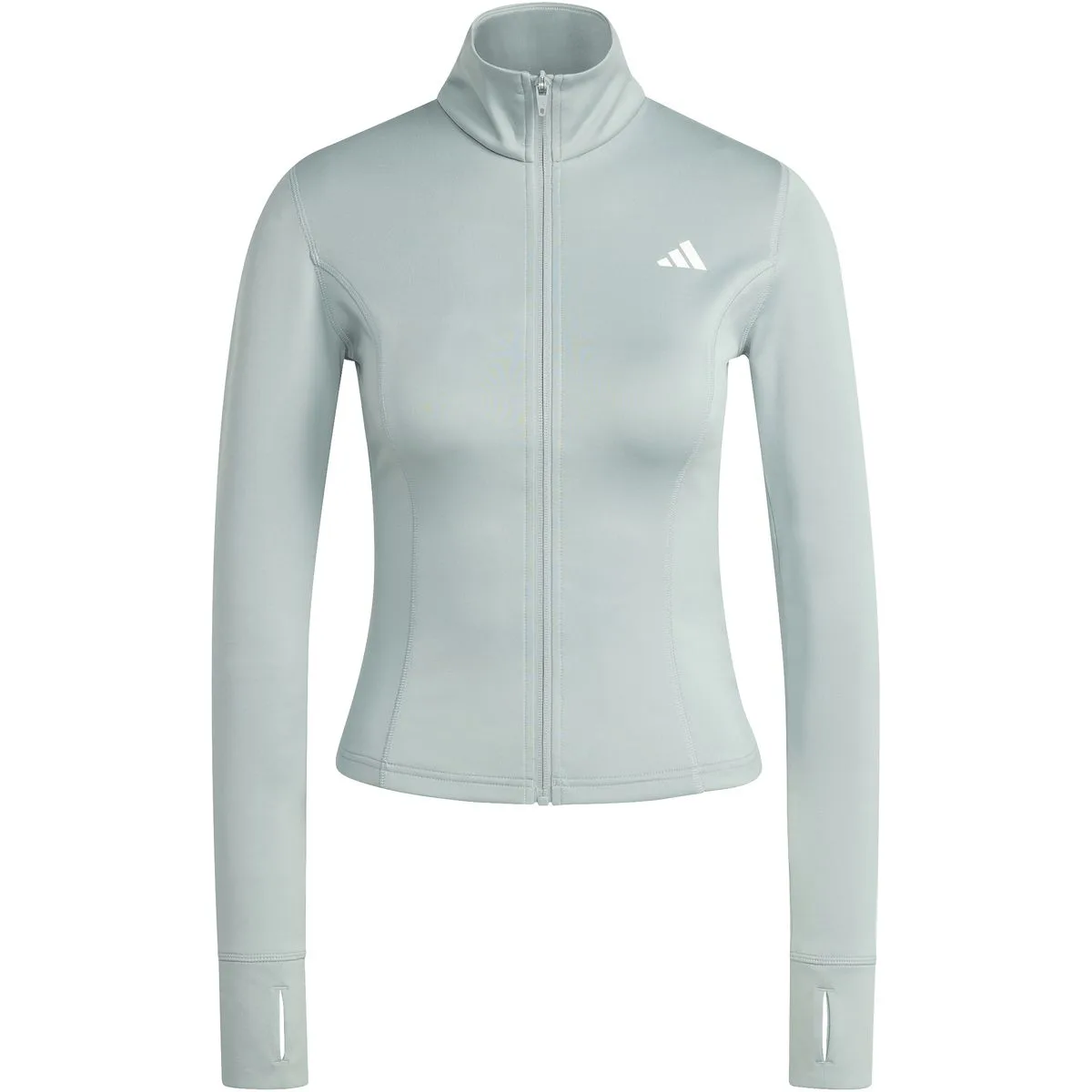 Optime Essentials Full-Zip Damen Rollkragenpullover, grün L