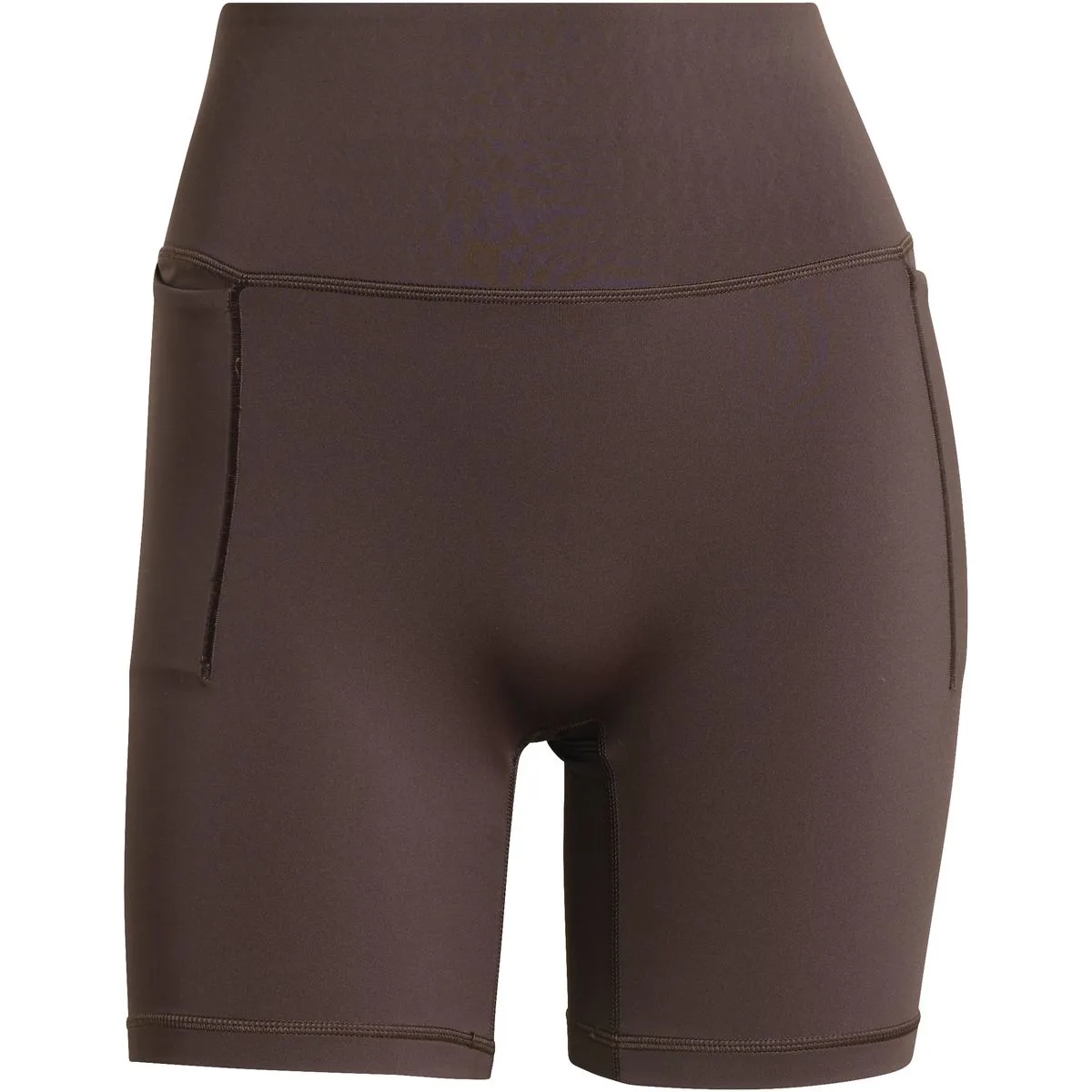 Optimé Short 6inch Damen Tights, braun L 6"