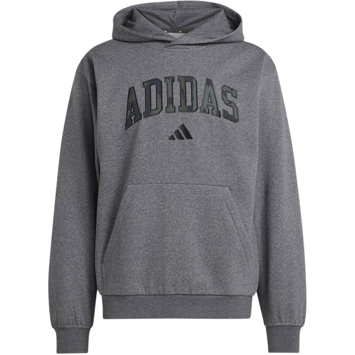 Adidas Seasonal Essentials Camo Hooded Herren Kapuzensweater, grau Image