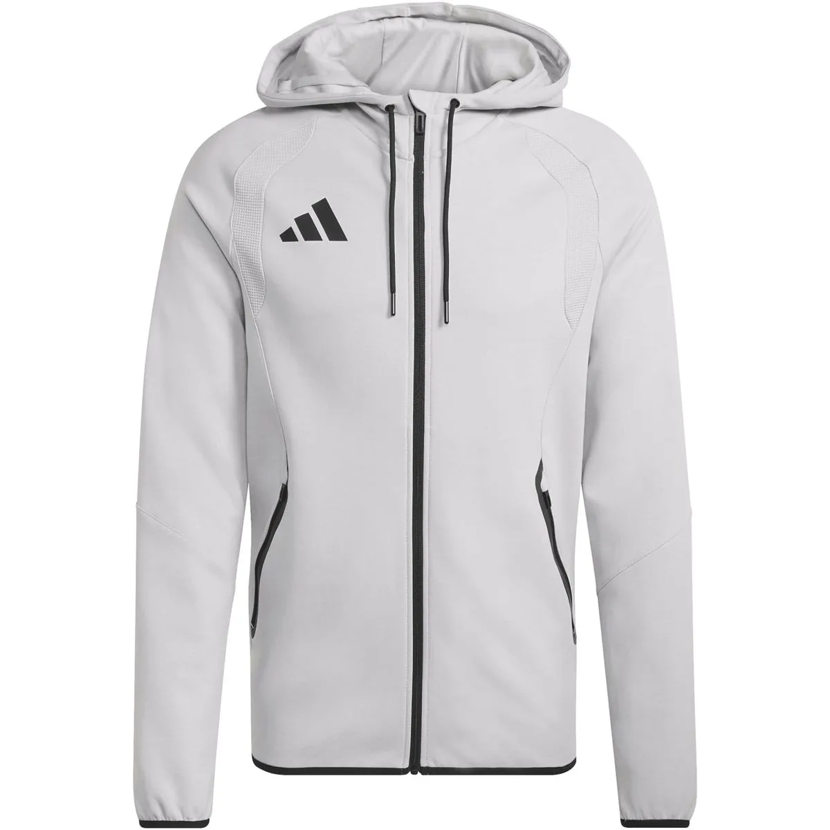 Tiro Travel Sweat Hoodie Herren Kapuzensweater, grau XS
