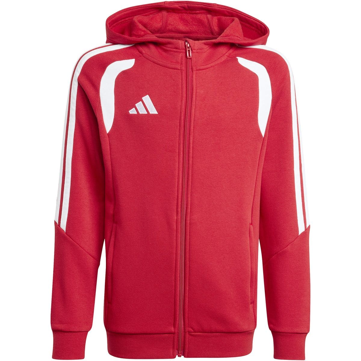 Tiro26 League Full Zip Kinder Kapuzensweater, rot 140