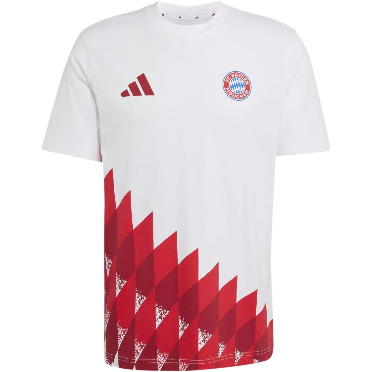 FC Bayern Muenchen Anthem Graphic Herren Longsleeve, weiß 3XL