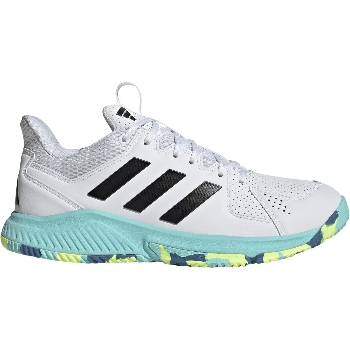 Court Flight s Damen Handballschuhe, weiß, Größe 40 40