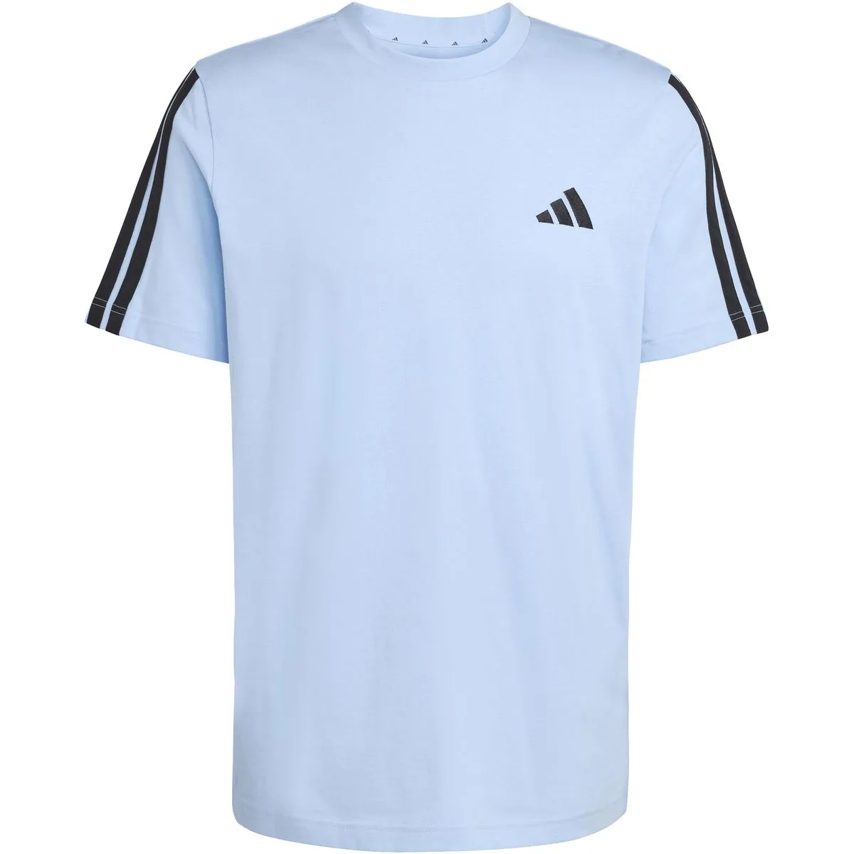 Streifen Herren T-Shirt, blau XL