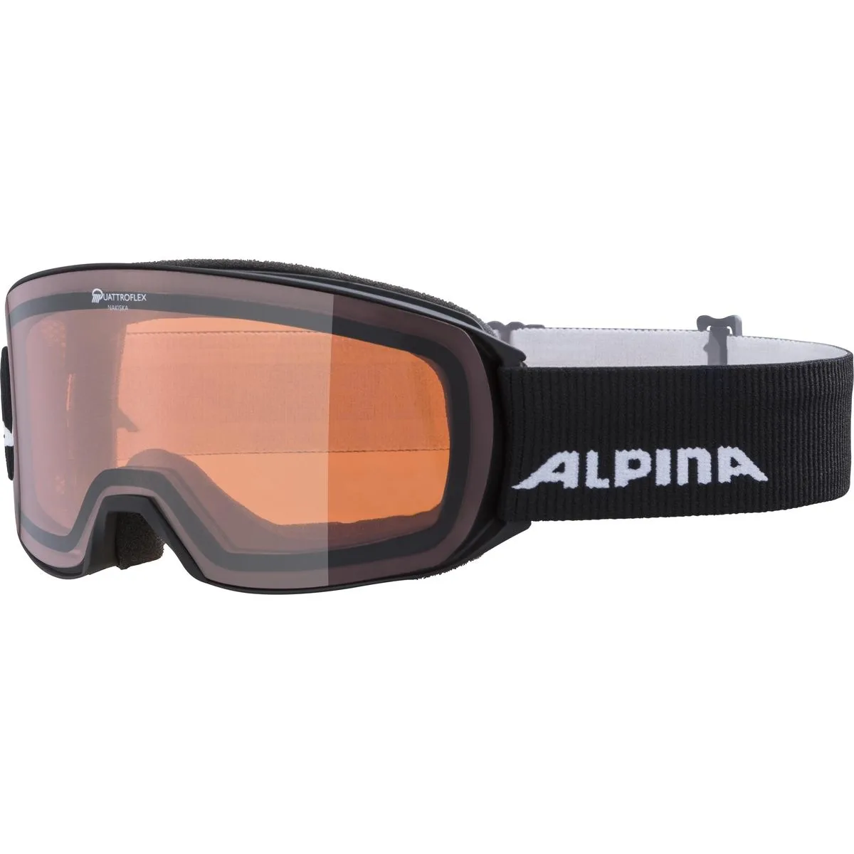 Nakiska Q Skibrille, schwarz one size