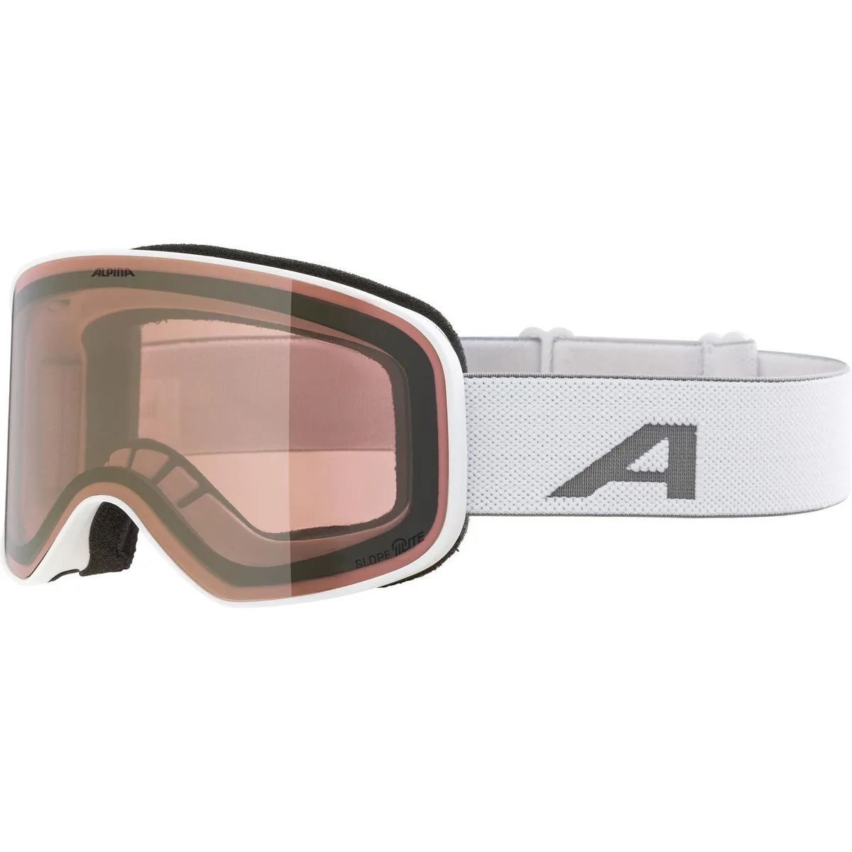 Slope Q-Lite Skibrille, weiß one size