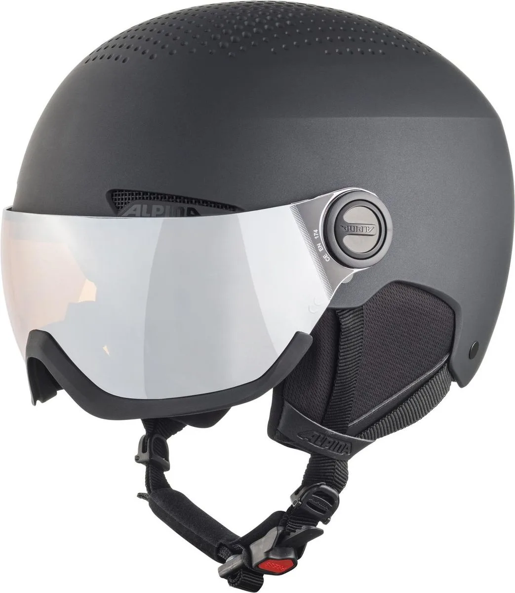 Arber Visor Q-Lite Helm, schwarz 54-58