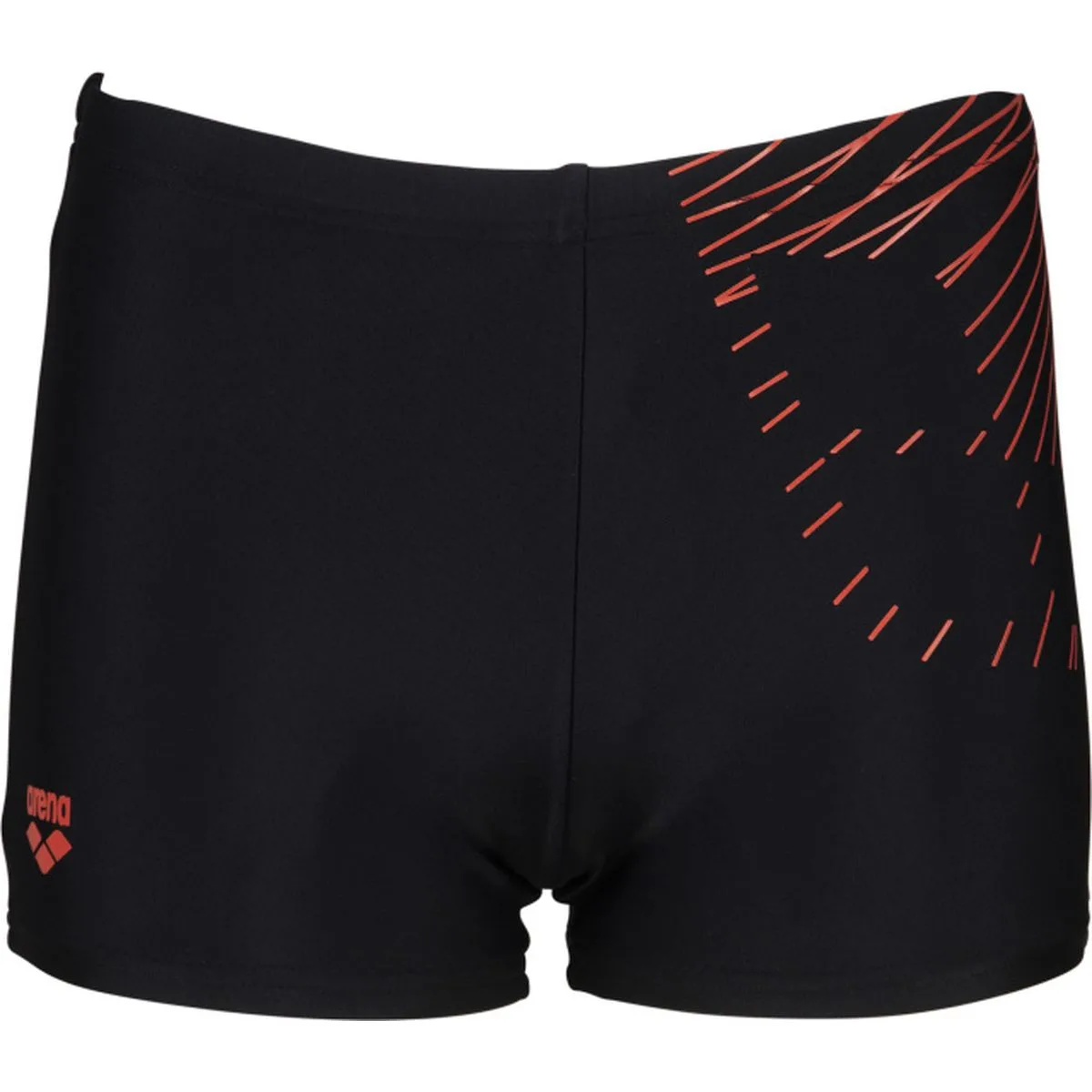Arena Trick Junior Jungen Badehose, schwarz