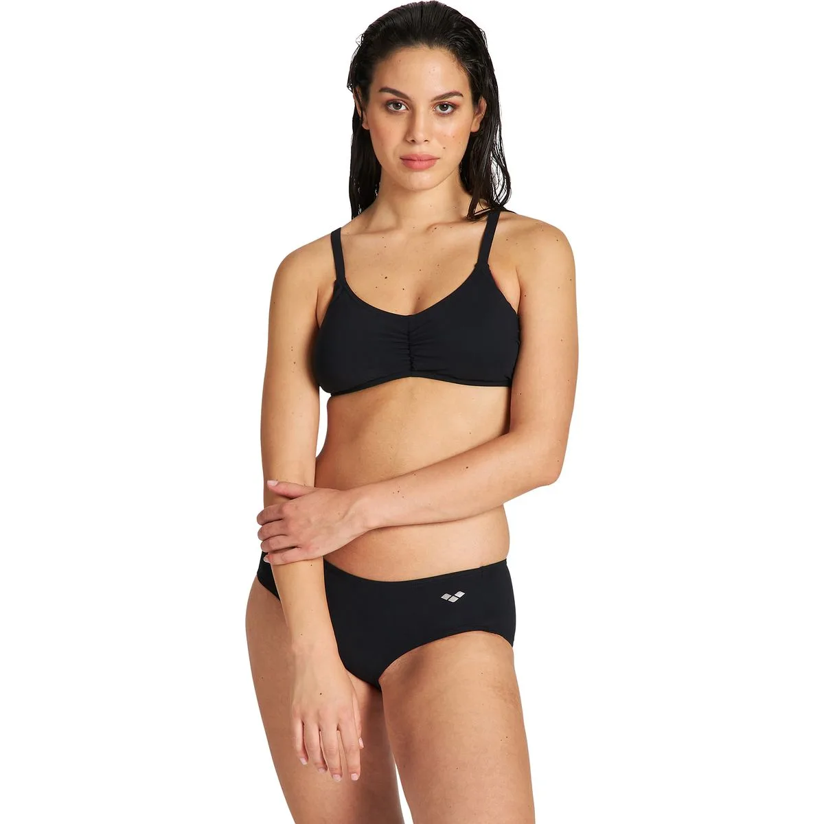 Arena IDA TWO Pieces C-Cup Damen Badeanzug, schwarz