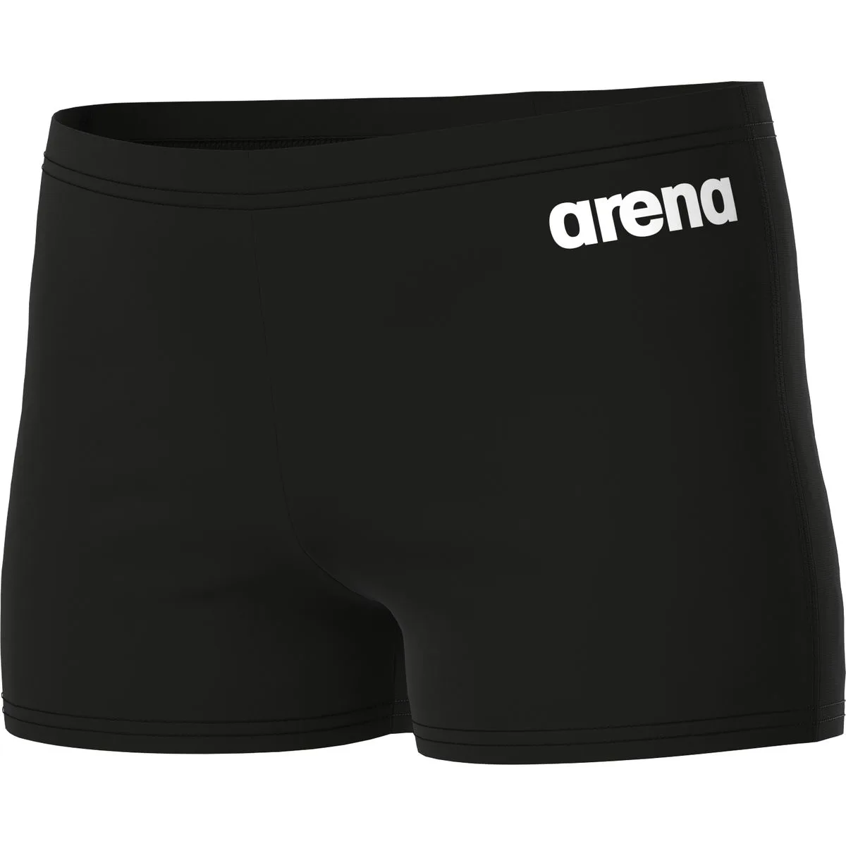 Arena Team Swim Solid Jungen Badehose, schwarz