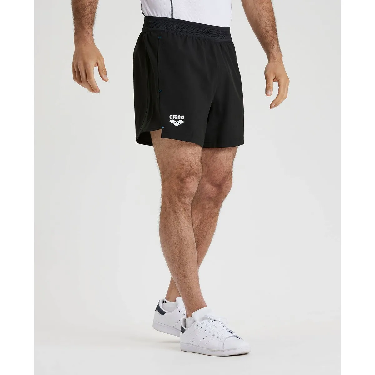 Solid Herren Shorts, schwarz XL