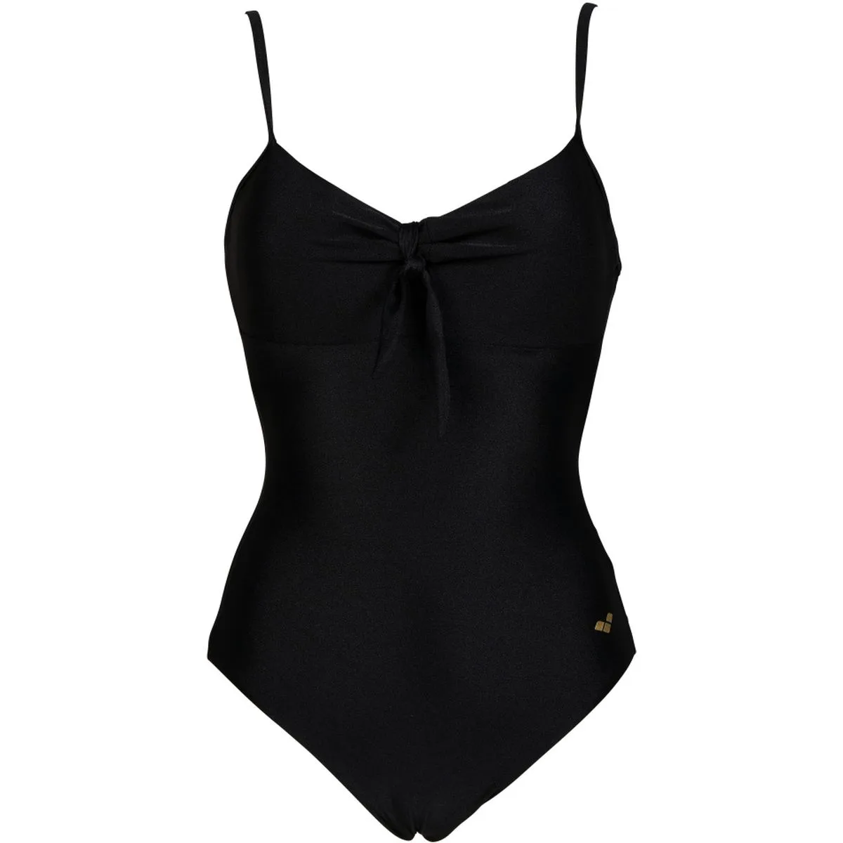 Arena U Back Solid Damen Badeanzug, schwarz