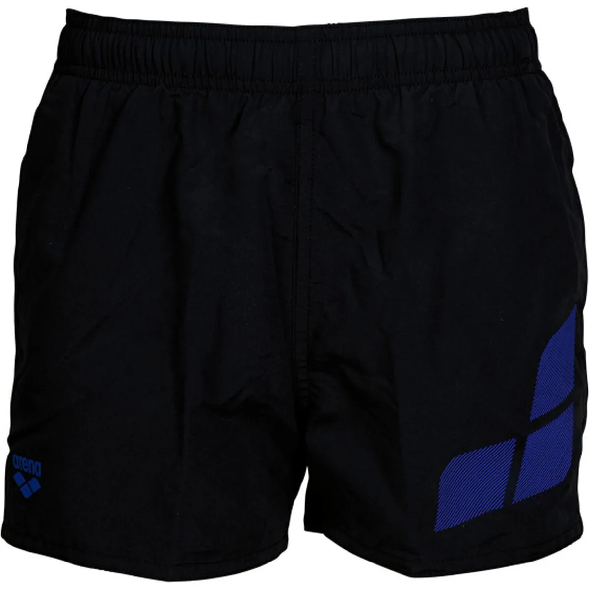 Arena Beach Logo Jungen Badehose, schwarz