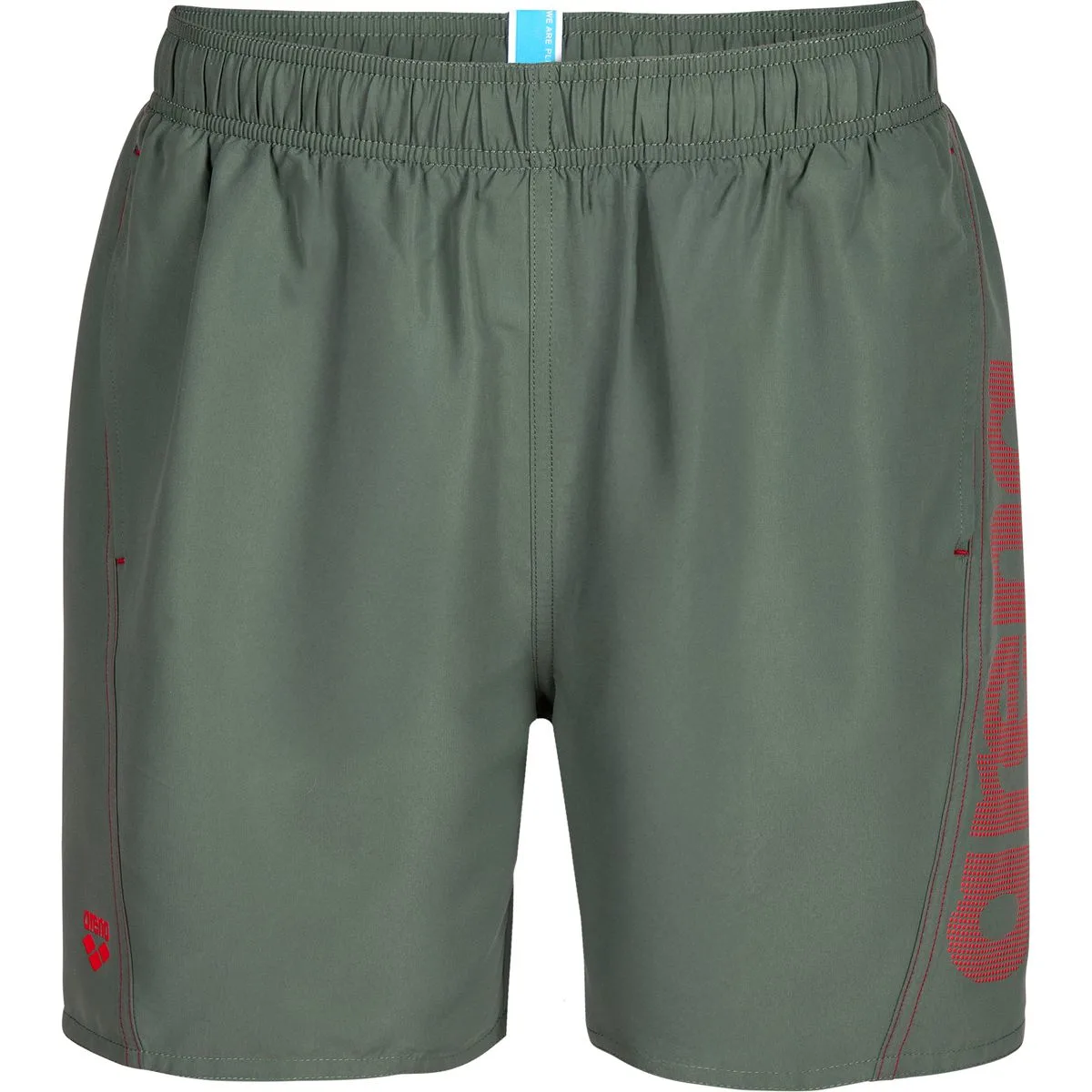 Fundamentals Logo R Herren Badehose, grün M
