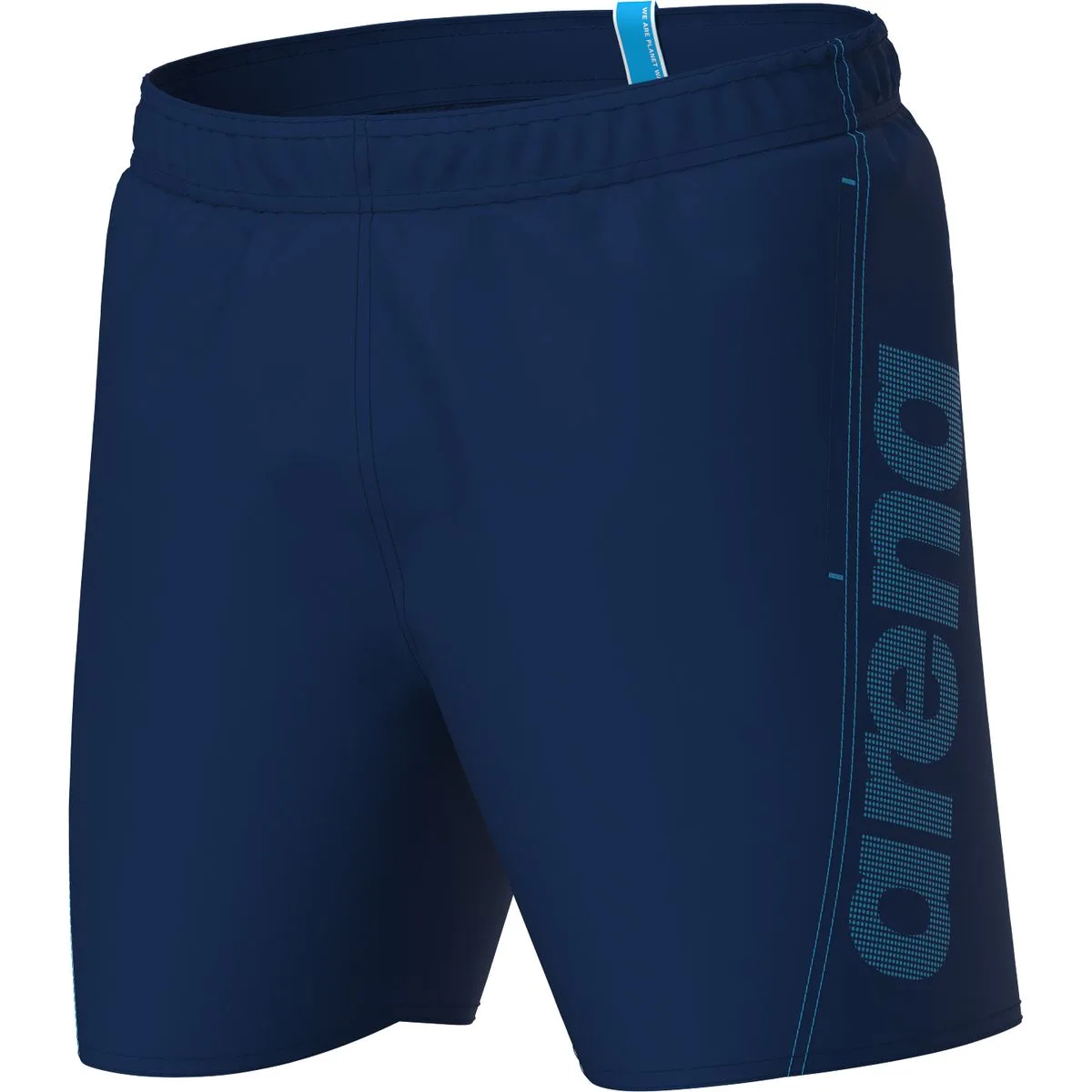 Fundamentals Logo R Herren Badehose, blau XXL