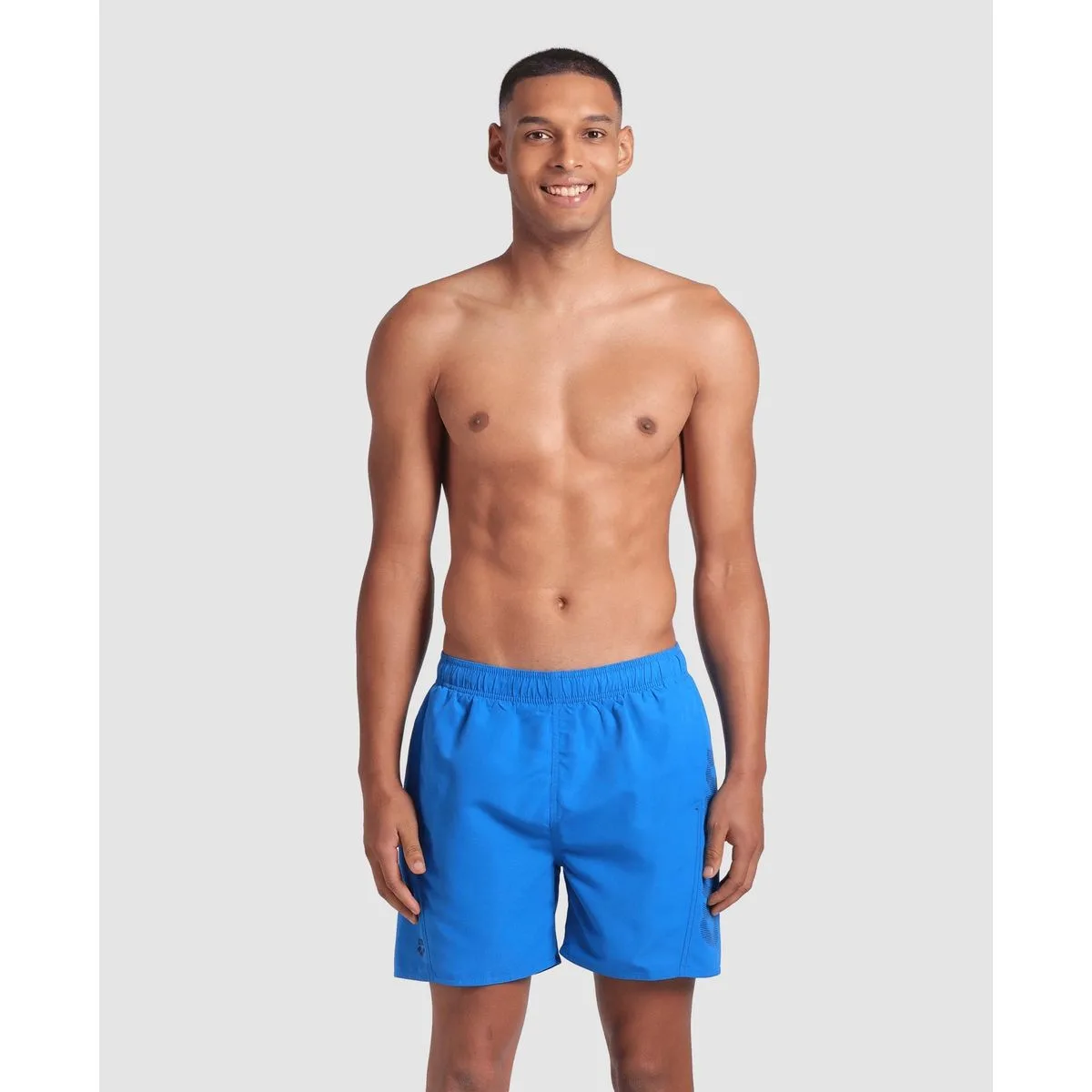 Fundamentals Logo R Herren Badehose, blau 3XL