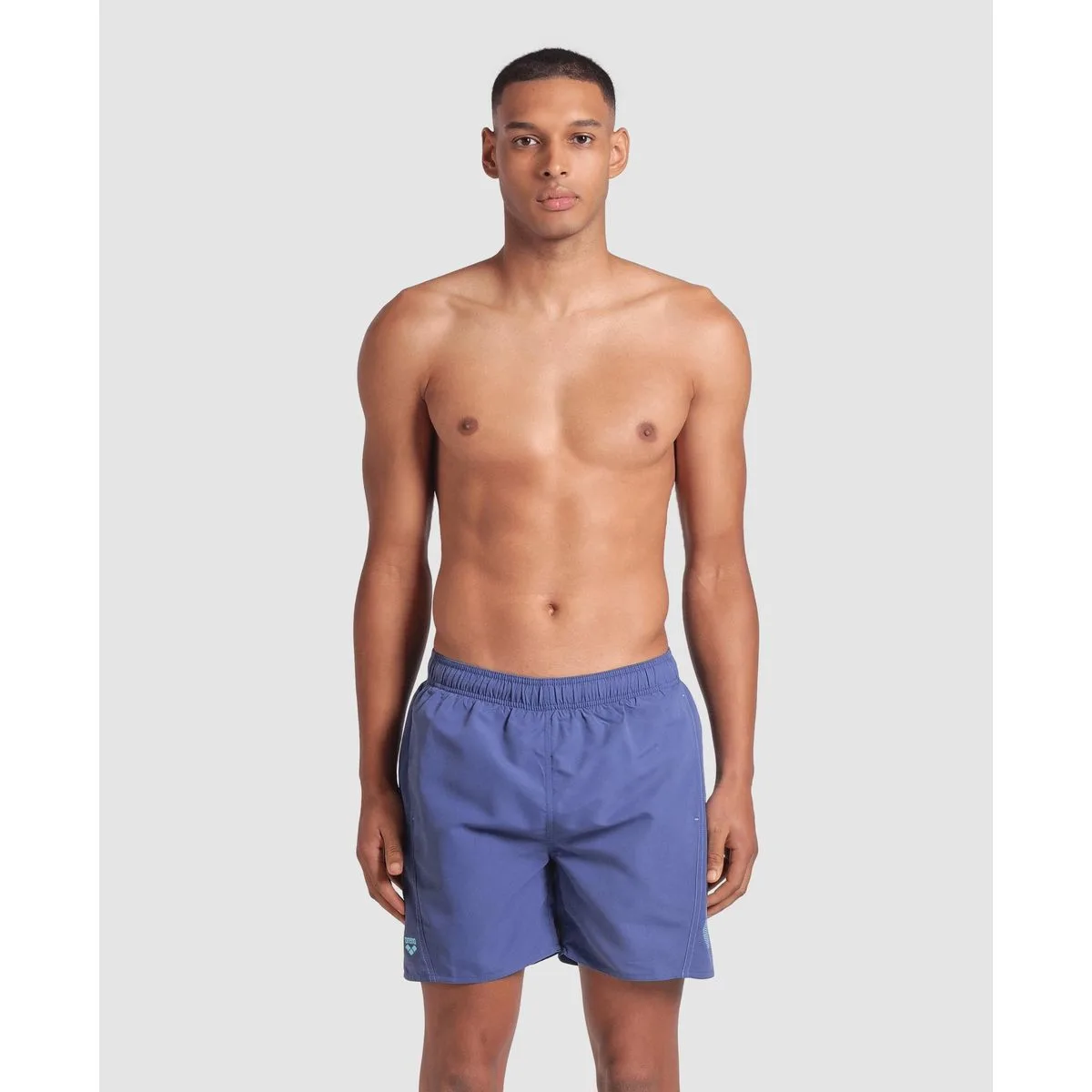 Fundamentals Logo R Herren Badehose, blau XL