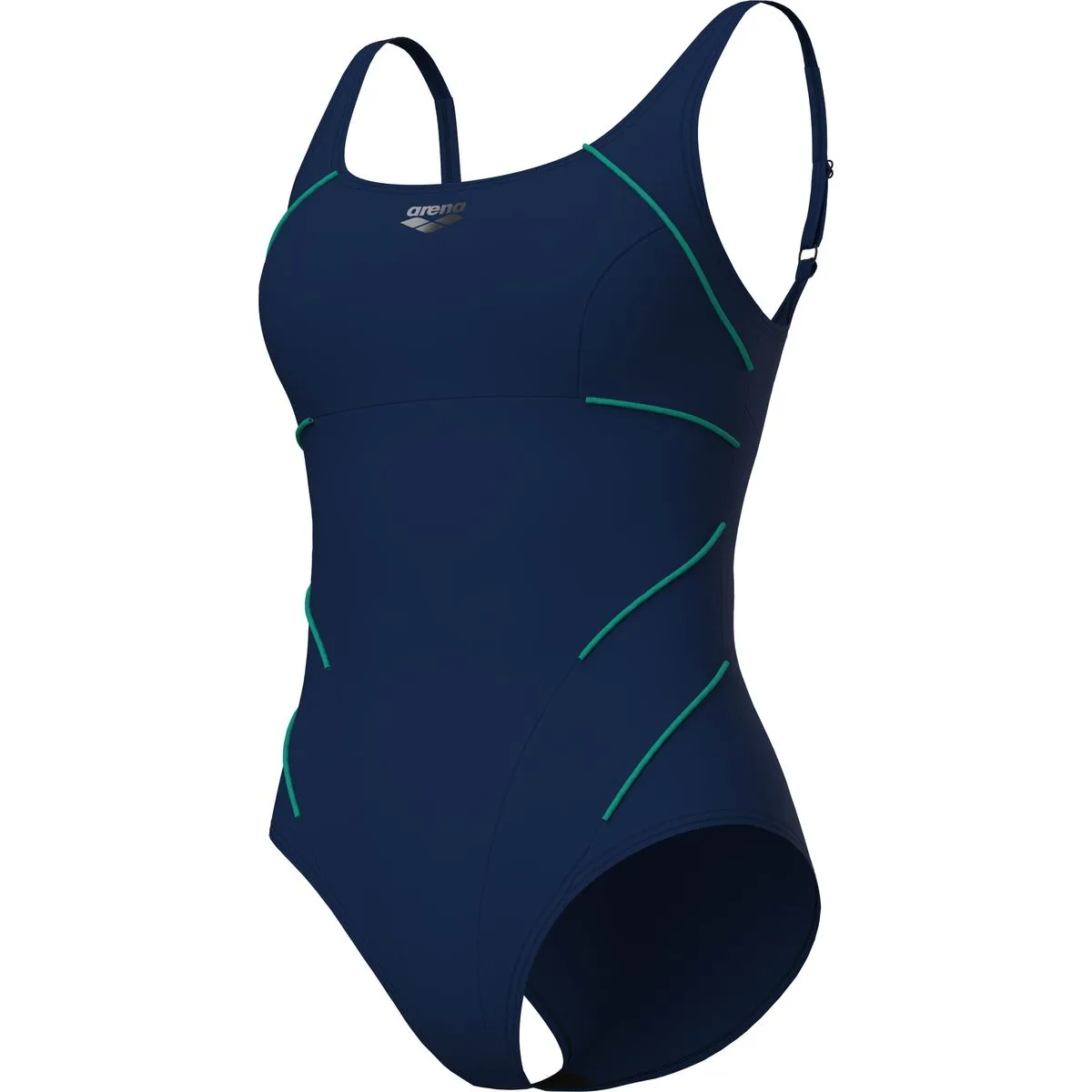 Arena Jewel ONE Piece R Damen Badeanzug, blau