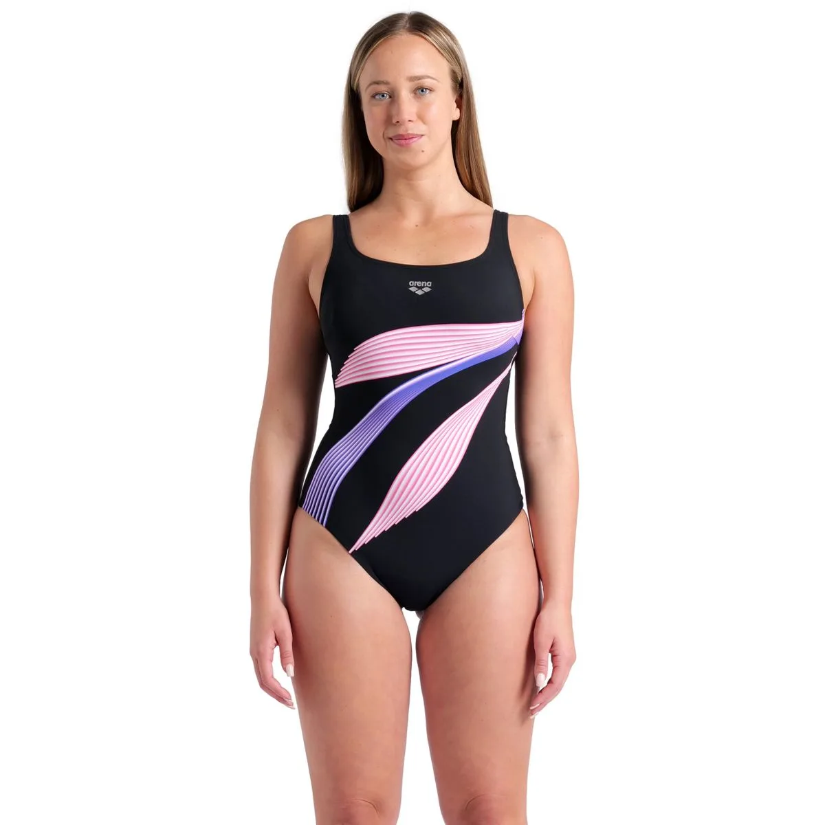 Arena Rosalba U Back C CUP Damen Badeanzug, schwarz