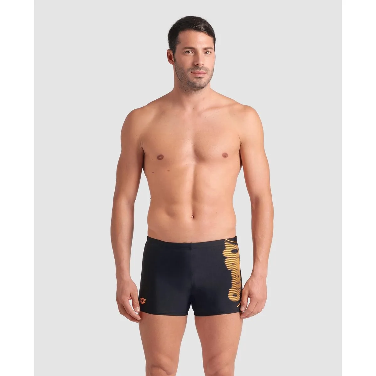 Bright Glare Swim Herren Badehose, schwarz 5